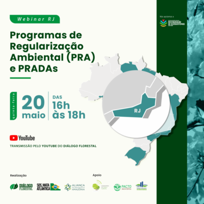 Webinar sobre Programa de Regularização Ambiental no Estado do Rio de Janeiro