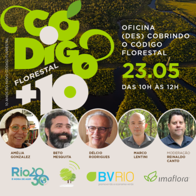 BVRio coorganiza oficina sobre Código Florestal para jornalistas dia 23/05